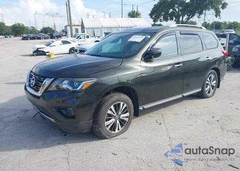 2017 Nissan Pathfinder S из США, поврежденный, VIN 5N1DR2MN3HC615611